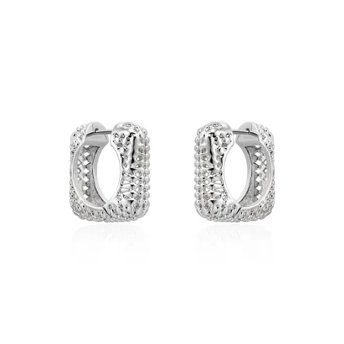 BOONEE ALUS Серьги из меди с покрытием из белого золота женские