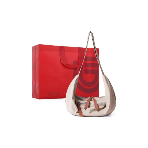 Dubaolu Сумка через плечо из ткани женская хаки черная