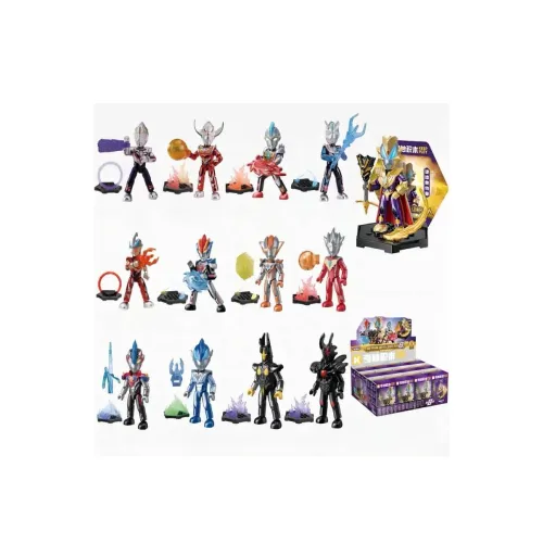 Keeppley 75084 75085 New Generation Ultraman V3 Классический Вспышка EDITION Слепые коробки Один Mystery Коробка Целая коробка 12 шт