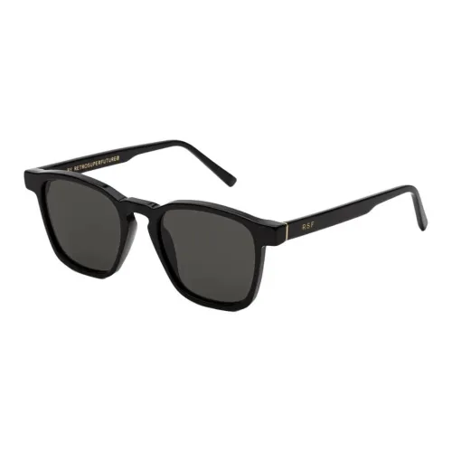 Retrosuperfuture Нерегулярная форма Солнцезащитные очки Унисекс Черный