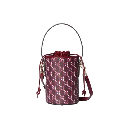 GUCCI Кожа Сумка-ведро Сумка через плечо Сумка Extra Mini Женская Красная