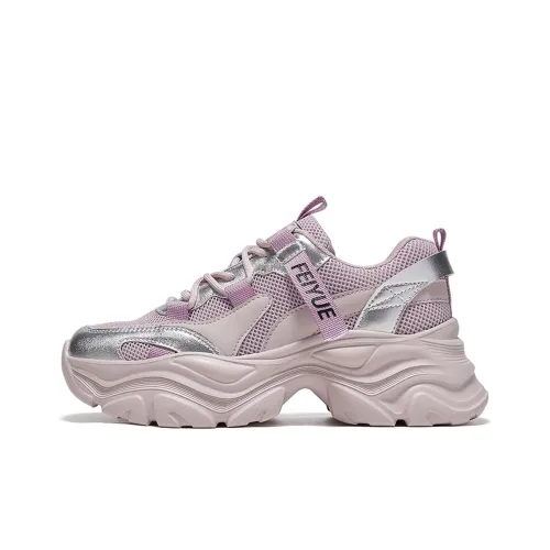 Feiyue Нижняя юбка Устойчивая к истиранию Низкий топ Толстая подошва Кроссовки Женские