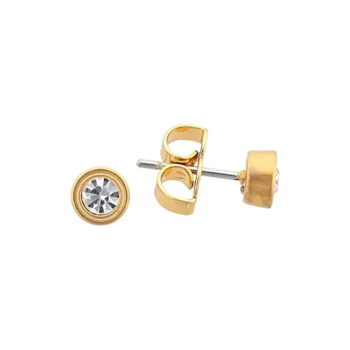Kate Spade Brass Stud Серьги Женские Золотые