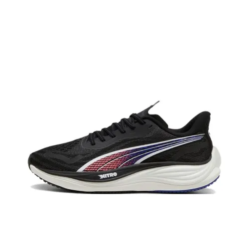 PUMA Velocity Nitro 3 Беговые кроссовки Низкий Топ Черный Мужской