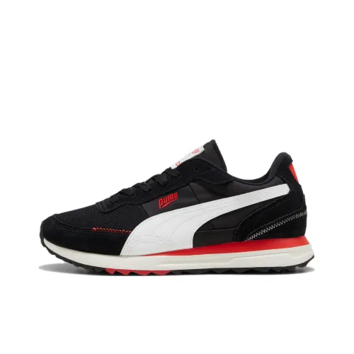 PUMA Road Rider Low Топ Повседневная обувь Унисекс Черный Белый