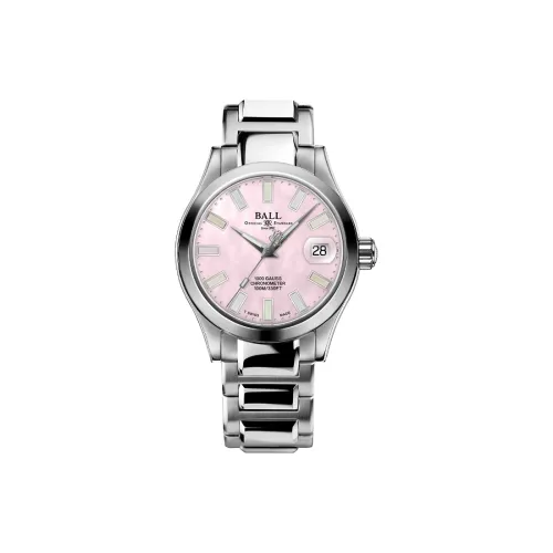 Шар Engineer III Collection Автоматический Механический Механизм Часы Унисекс 36 мм Розовый Циферблат