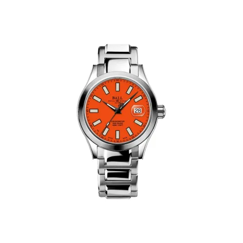 Шар Engineer III Collection Автоматический Механический Механизм Мужские Часы Часы 40 мм Апельсиновый Циферблат Часов