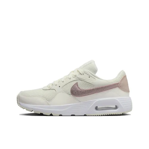 Nike Air Max SC Low Топ Повседневные Беговые Кроссовки Женские Бежевые