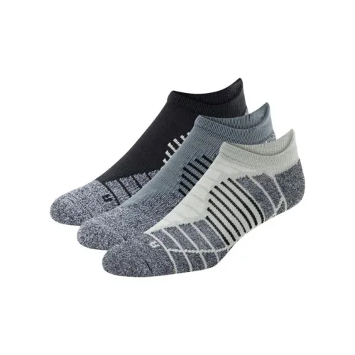 Skechers 3 упаковки черных + темно-серых + светло-серых мужских носков