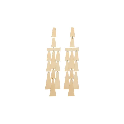 ISABEL MARANT Серьги из лата Женские Золотые