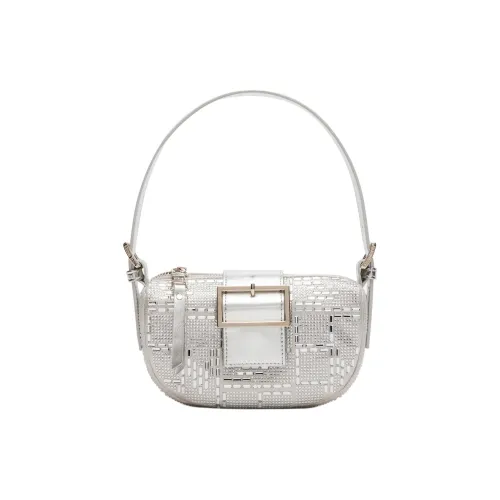 STEVE MADDEN Сумка из синтетического материала сумка через плечо мини женская серебряная