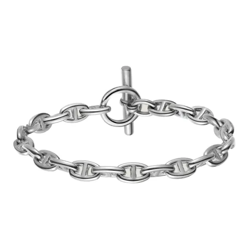 HERMES Chaine d'Ancre Серебряные Браслеты Женские
