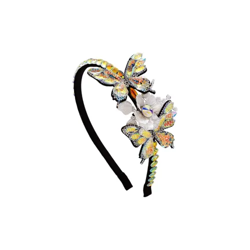 ROYALSASA Сплав Искусственный кристалл Ободки для волос Женские