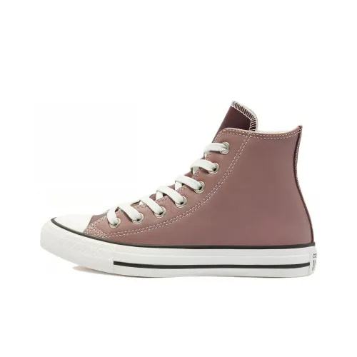 Converse Chuck Taylor All Star Slip-Resistant High Top Скейтборд Кроссовки Женские Коричнево-Розовые Шов