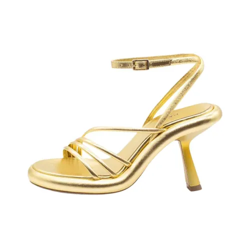 Vic Matie Dosh one Ремень Сандалии 8 см Женские Золото