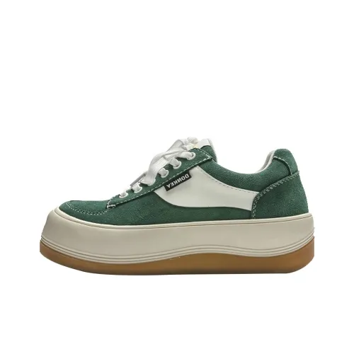 Mule Donkey Легкие Низкие Кроссовки для Скейтбординга Унисекс Зеленые