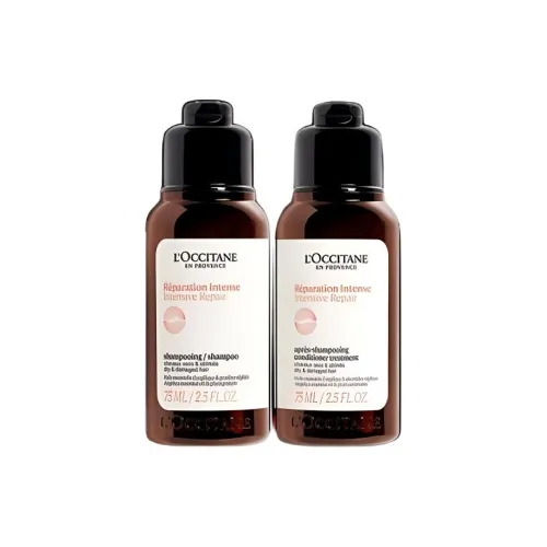 LOCCITANE Repairing Sample Наборы шампунь и кондиционер Увлажняет и питает 75мл+75мл