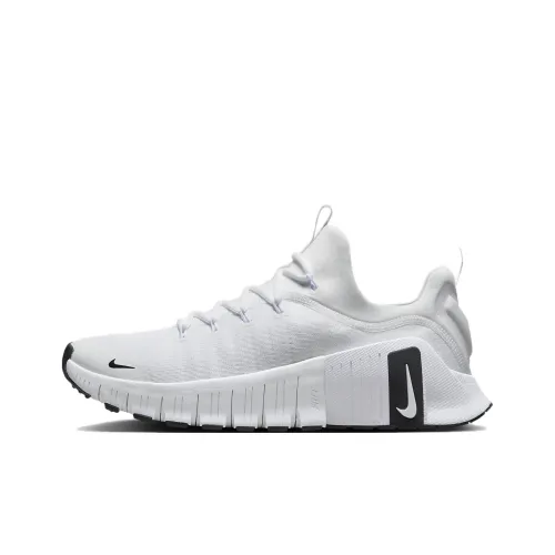 Nike Free Metcon 6 Slip-Resistant Abrasion-Resistant Low-Top Training Shoes Men's White Найк Free Metcon 6 противоскользящие устойчивые к истиранию низкий топ кроссовки для тренировок мужские белые