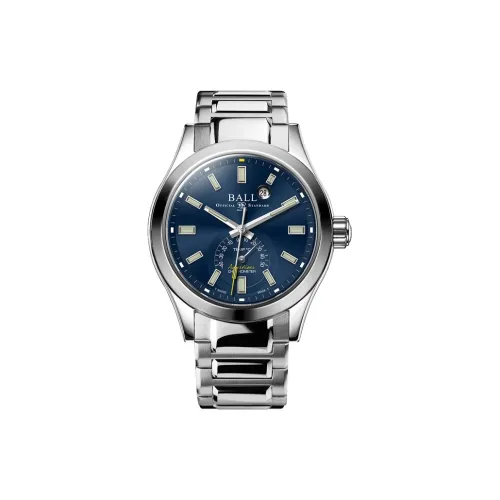 Шар Engineer III Collection Автоматический Механический Механизм Мужские Часы Часы 42 мм Синий Циферблат