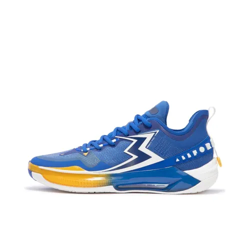 361° BIG3 5,0 Quick PRO Баскетбольные кроссовки Низкий Топ Числа Синий Мужской