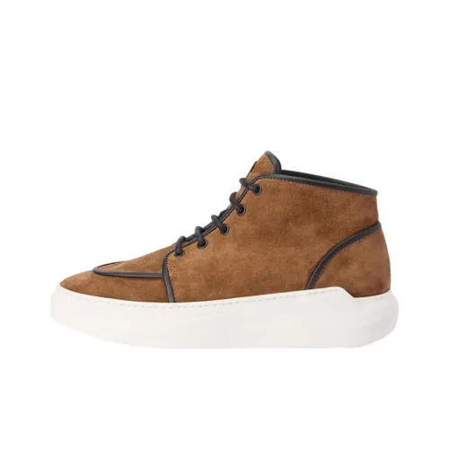 Giuseppe Zanotti Скейтборд Кроссовки MID Топ Коричневый Мужской