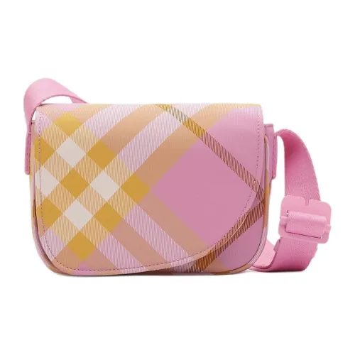 Burberry Нейлоновая Сумка через плечо Сумка на плечо Малыш Гвоздика Розовый