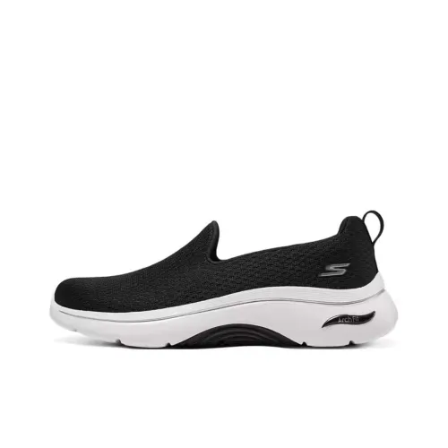 Skechers WOMEN'S GO WALK Низкий Топ Casual Женский Черный Белый