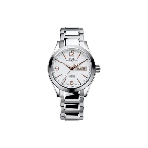 Шар Engineer III Collection Автоматический Механический Механизм Мужские Часы Часы 40 мм Белый Циферблат