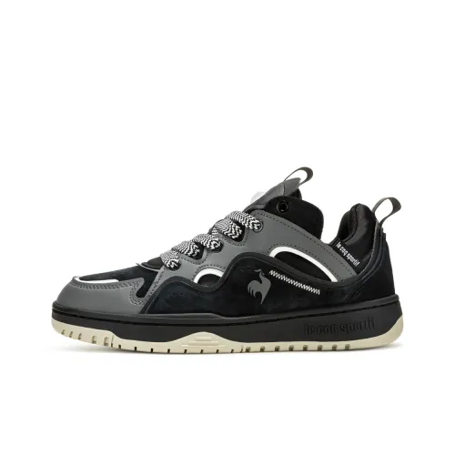 Le Coq Sportif Повседневный Низкий Топ Черный/Серый Унисекс