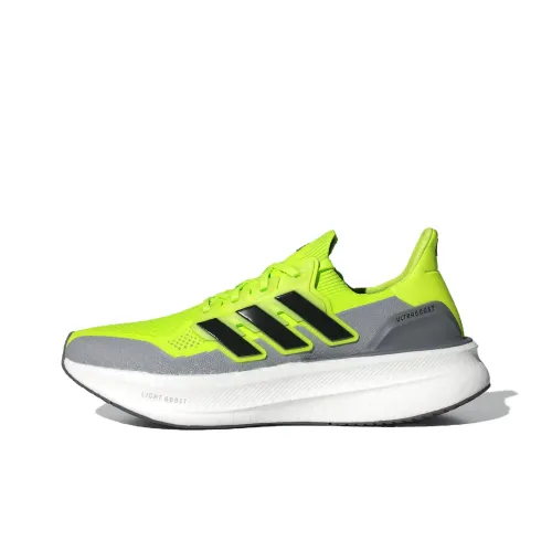 Adidas Ultraboost 5,0 Противоскользящие Устойчивые к истиранию Низкий Топ Беговые кроссовки Мужские Яркие Лимон