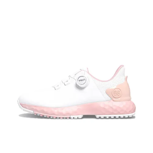 PGM Golf Shoes Низкий Топ Белый Розовый Женский