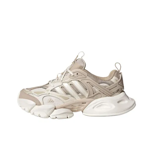 Adidas XLG RUNNER DELUXE Амортизация и Дышащий Низкий Топ Повседневный Городской Коммутирование Беговые кроссовки Унисекс Бежевый