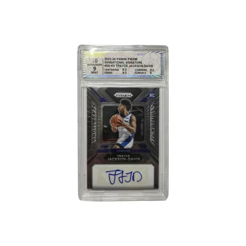 Панини Трейс Джексон Дэвис PRIZM Public Museum Фирменный 10 10 Карта CONDITION 9 10 Сертифицированные карточки 1 шт