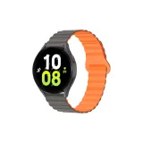 Серо-оранжевый [Только ремешок, без механизма]