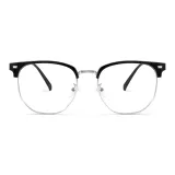 Серебристо-черная рамка