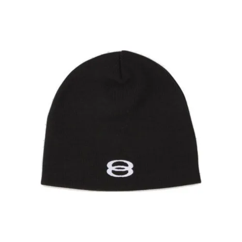 Balenciaga Acrylic Beanies Men's Black Баленсиага Акриловые Шапки-бини Мужские Черные