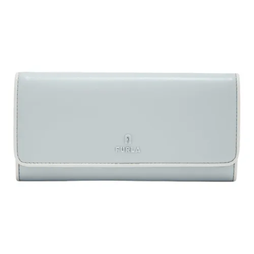 Furla Кошелек из коровьей кожи экстра-большой женский синий