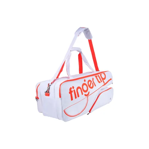 FINGER TIP Полиэстер Спортивный Сумка Стандартная Унисекс Белый Оранжевый