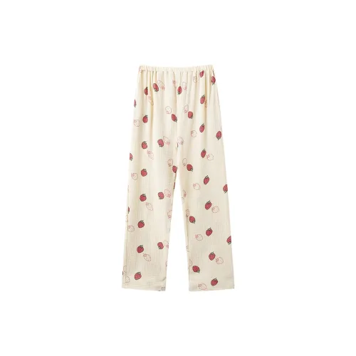 MADALLO Пижамные штаны женские абрикосовые