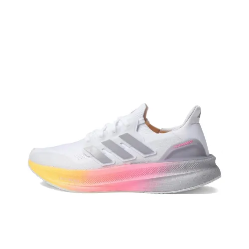 Adidas Ultraboost 5,0 Устойчивый к истиранию Дышащие Низкие Беговые кроссовки для женщин Серые