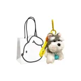 Синий колокольчик, снежинка, подвеска + щенок, подарочный комплект, сумка [Подарочный набор]