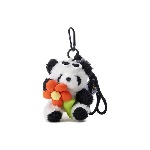 Боул Цветочный Панда Кукла Плюшевая Подвеска 11 см Высота