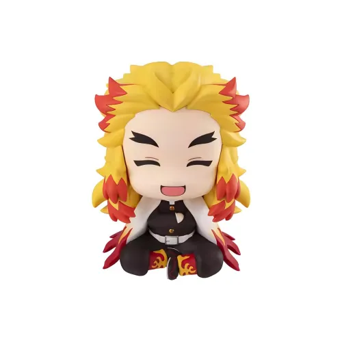 BANPRESTO LOOKUP Demon Slayer Kimetsu No Yaiba Фигурки в стиле Chibi Кеджуро Ренгоку 11 см