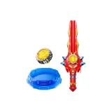 Пламя Saint Sword (1 ослепительный спиннинг топ) + Deluxe Battle Disc