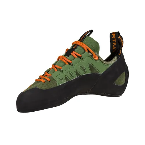 LA SPORTIVA Противоскользящая устойчивая к истиранию низкий топ обувь для скалолазания оливковый цвет тигр полосы