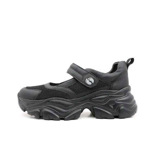 HANG TEN Легкий Дышащий Противоскользящий Низкий Топ Повседневная Обувь Женская Черная