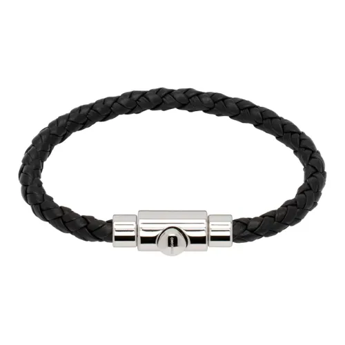 FERRAGAMO Телячья кожа Браслеты Мужской Черный