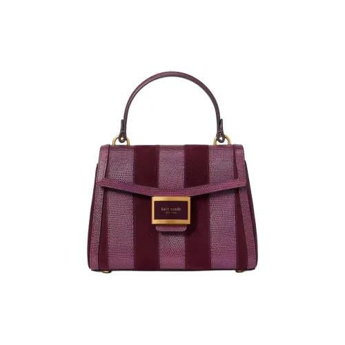Kate Spade Katy Кожа Сумка Сумка через плечо Маленькая Женская Фиолетовая