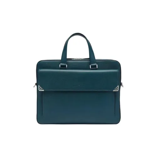 FERRAGAMO Кожа Доска Сумка Мужская Зеленая