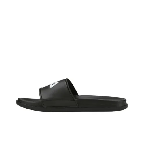 FILA Sleek Slide Тапочки Черные Унисекс